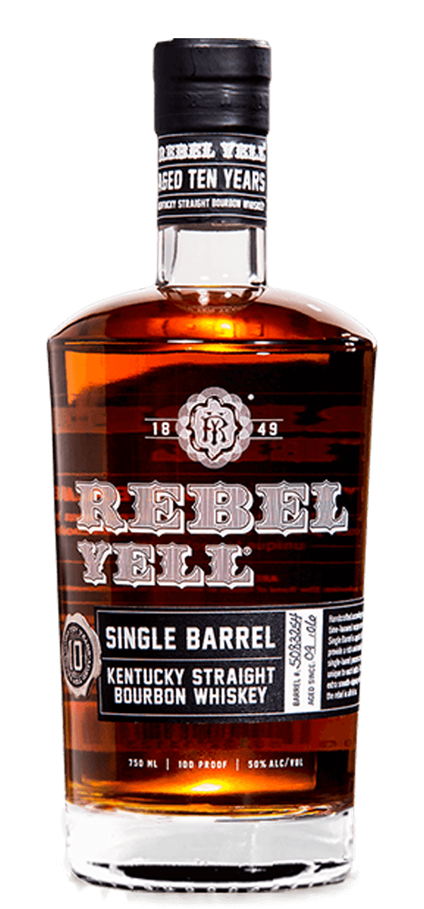 Rebel Single Barrel 10 Year Old Bourbon Whiskey 100 Proof 750ml